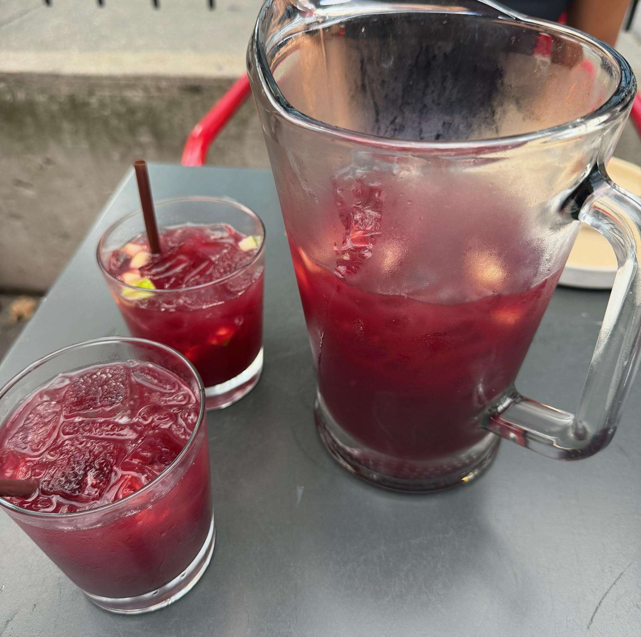 House sangria at Boqueria