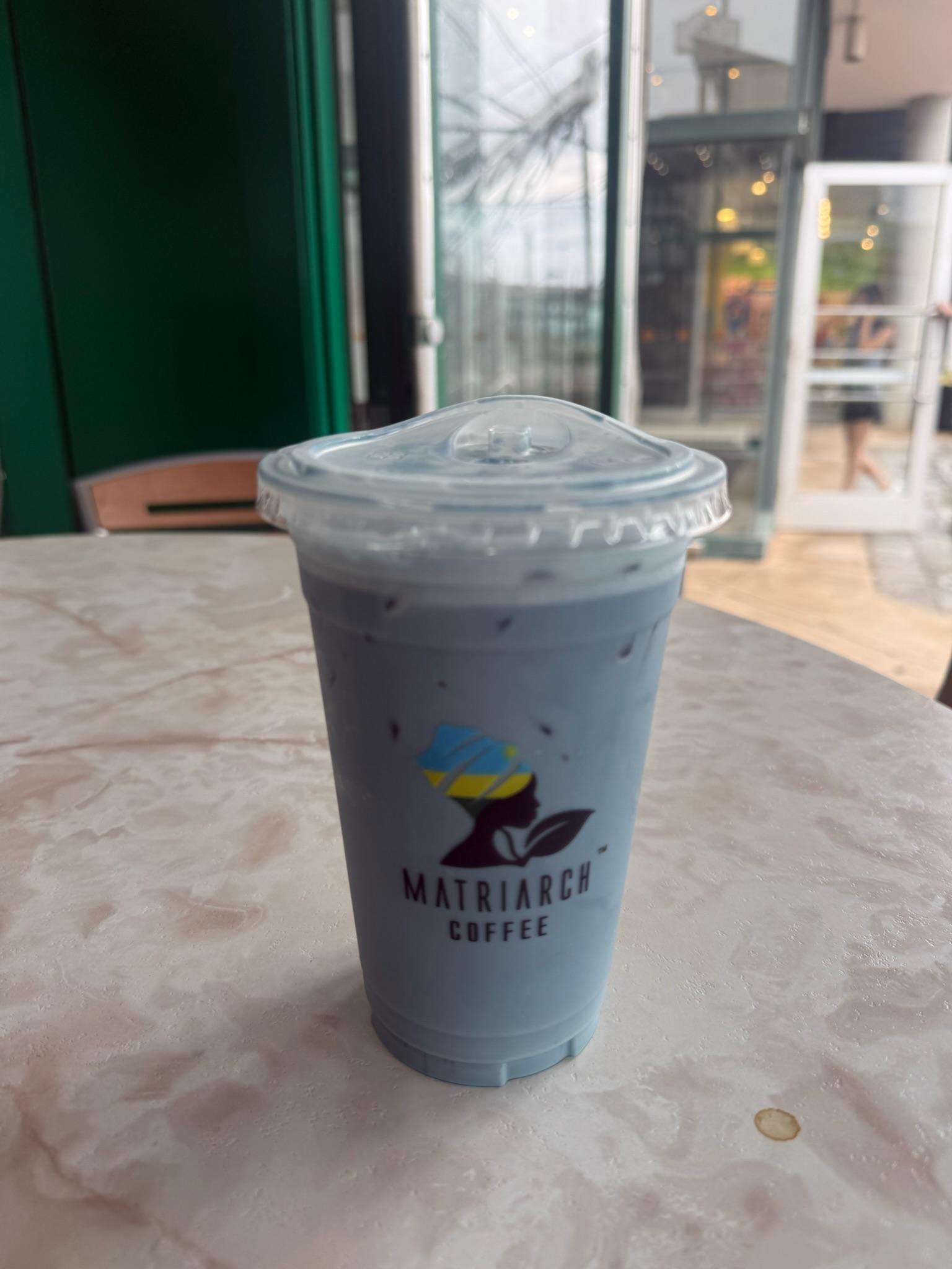 Matriarch Coffee matcha drink